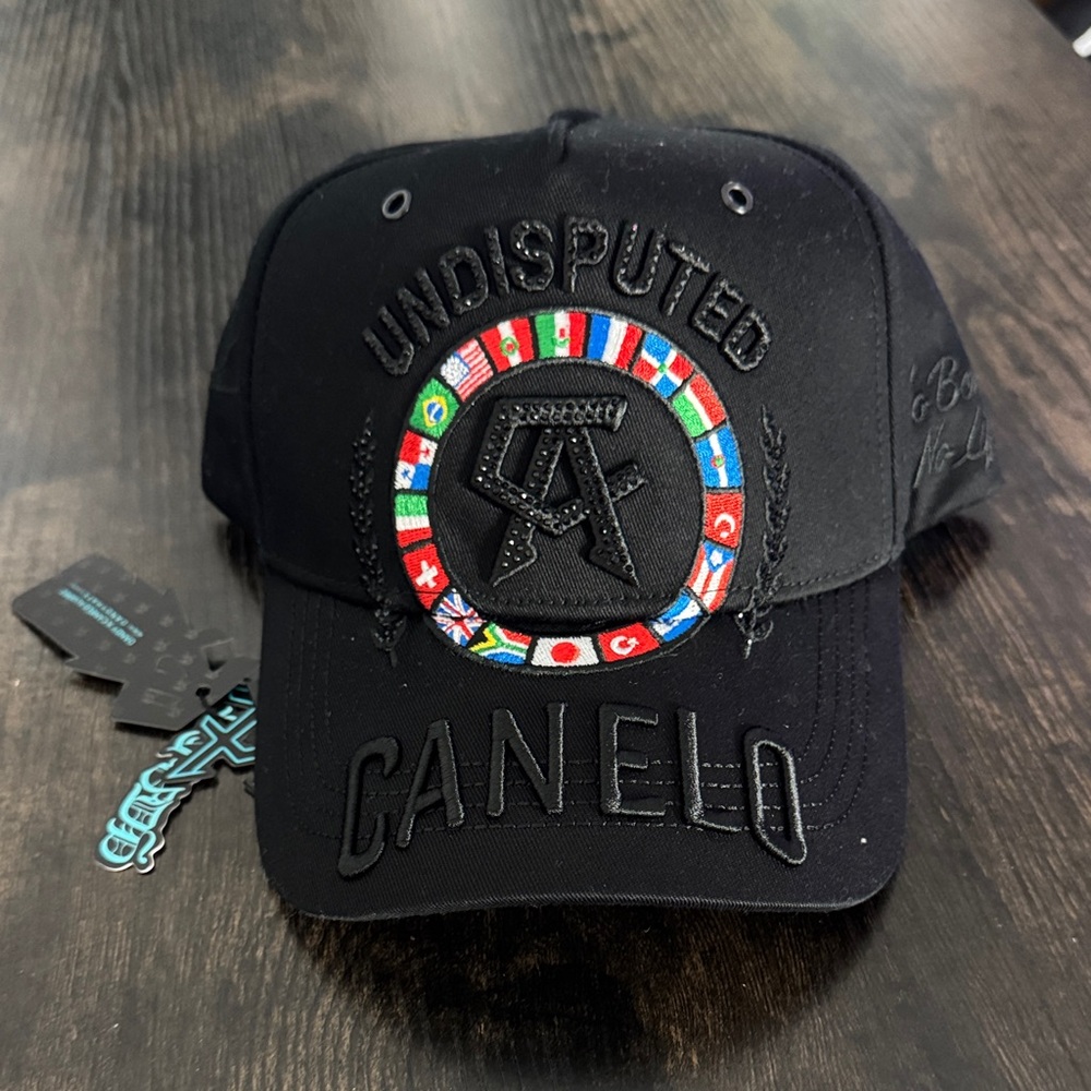 Black Canelo Embroidered Cap